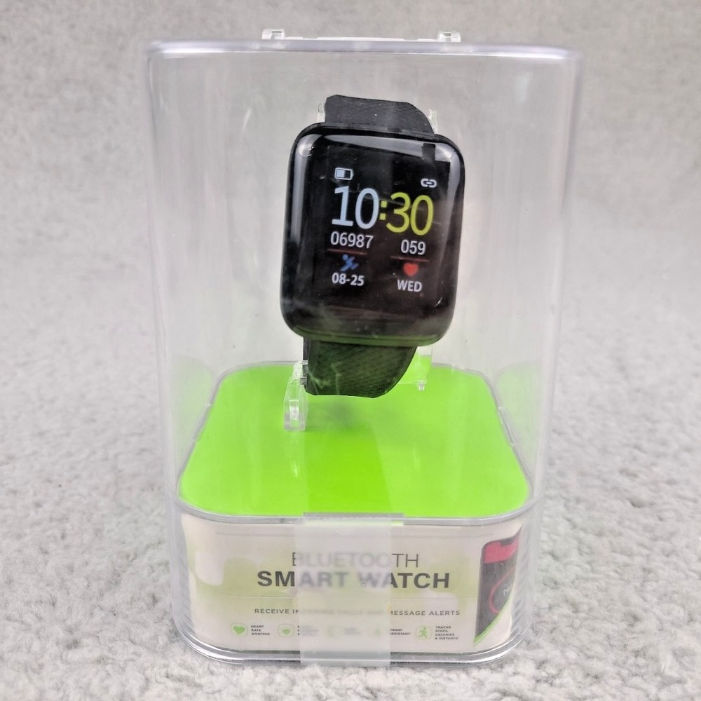 Vivitar Bluetooth Smart Watch Receive Incoming Calls And Message Alerts New